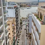 Roof Terrace, Seaview 3 Bedroom Penthouse Goslm-11 Sliema
