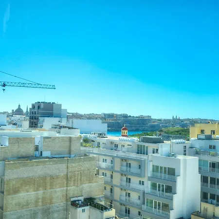 Roof Terrace, Seaview 3 Bedroom Penthouse Goslm-11 * Sliema