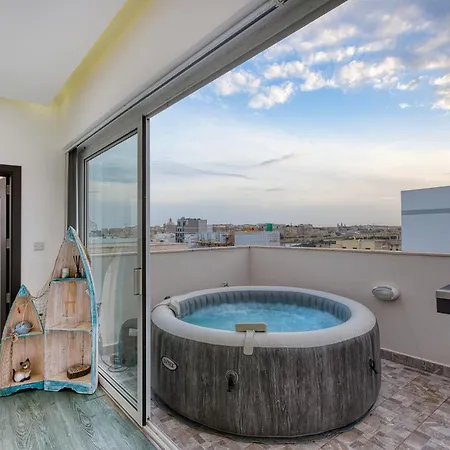 Apartamento Roof Terrace, Seaview 3 Bedroom Penthouse Goslm-11 *