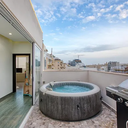 Roof Terrace, Seaview 3 Bedroom Penthouse Goslm-11 Appartement